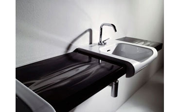 Nasce Agua Libre di Kerasan, serie di lavabi che si integra a piani d’appoggio e a mobili da bagno