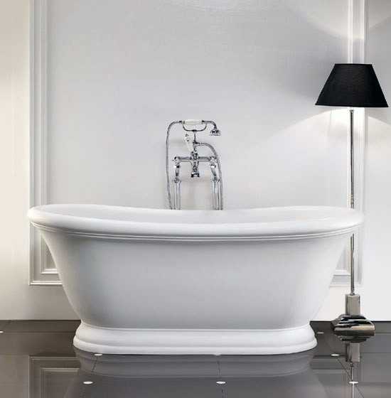 Aurora, la nuova vasca da bagno di Devon & Devon in stile neo-romantico