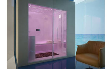 In occasione del Cersaie 2011 MOMA Design ha presentato un nuovo hammam-bagno turco in Corian