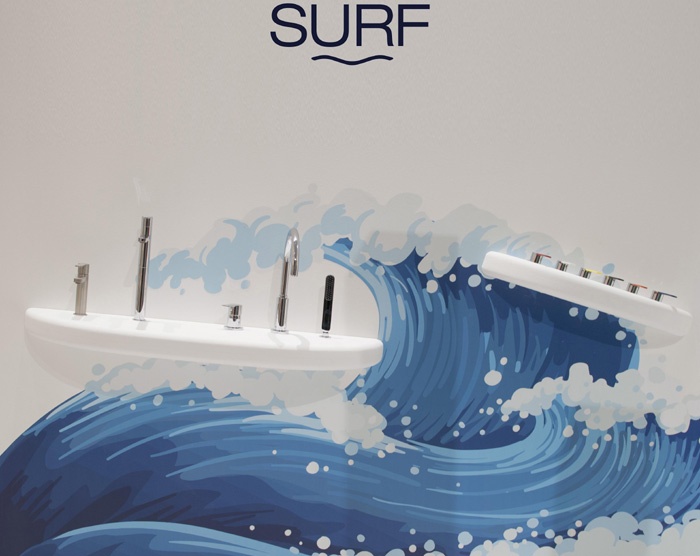 Restate sull'onda del design con la rubinetteria Surf di Giulini!