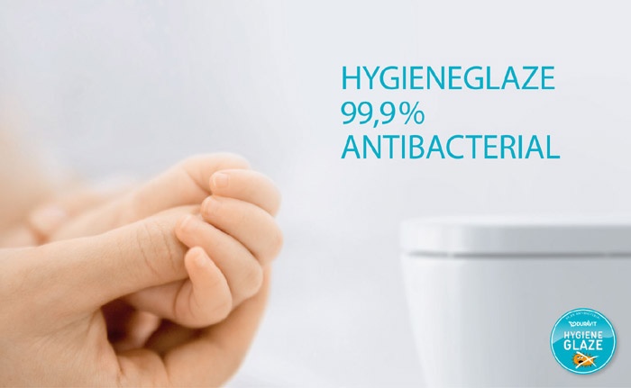 Duravit presenta HygieneGlaze, il nuovo smalto ceramico che riduce germi e batteri