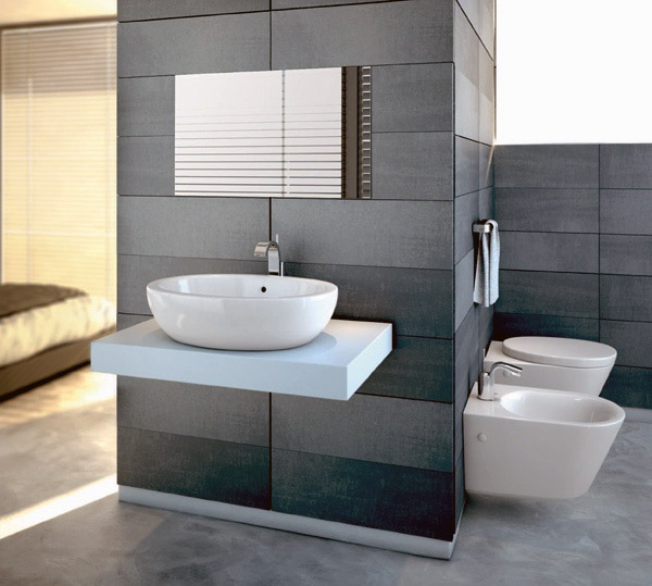 Ideal Standard presenta Strada, la nuova serie di lavabi da appoggio in tre diverse versioni