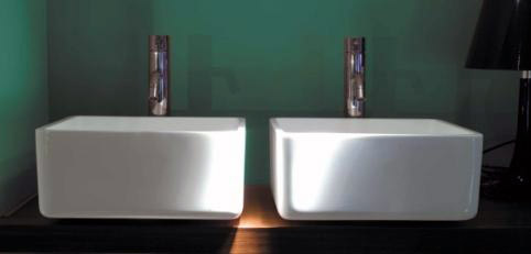 I lavabi Colbam creano soluzioni arredative per un bagno insieme ma distinto