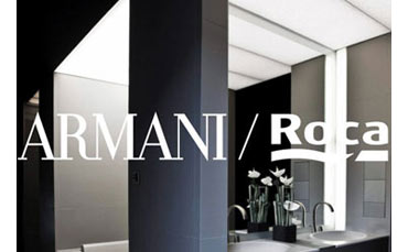 Roca ha presentato il nuovo concetto di sala da bagno Armani/Roca