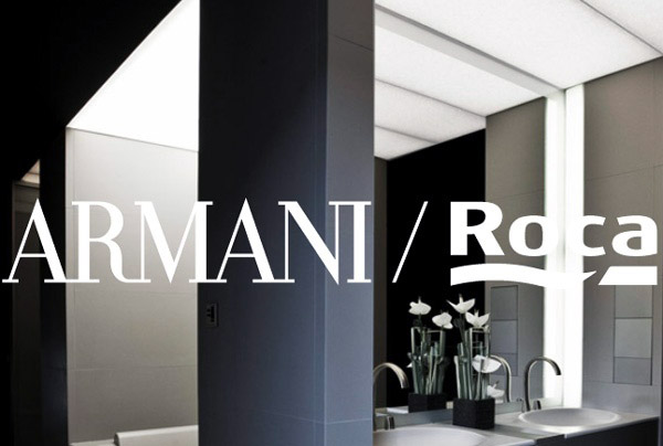 Roca ha presentato il nuovo concetto di sala da bagno Armani/Roca