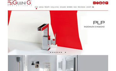 Rubinetteria Giulini presenta il nuovo sito web aziendale
