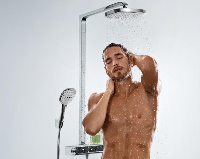 Sistema doccia Raindance Hansgrohe: il benessere in ogni senso
