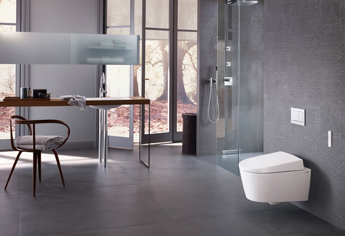 WC-bidet AquaClean di Geberit: igiene e design in bagno