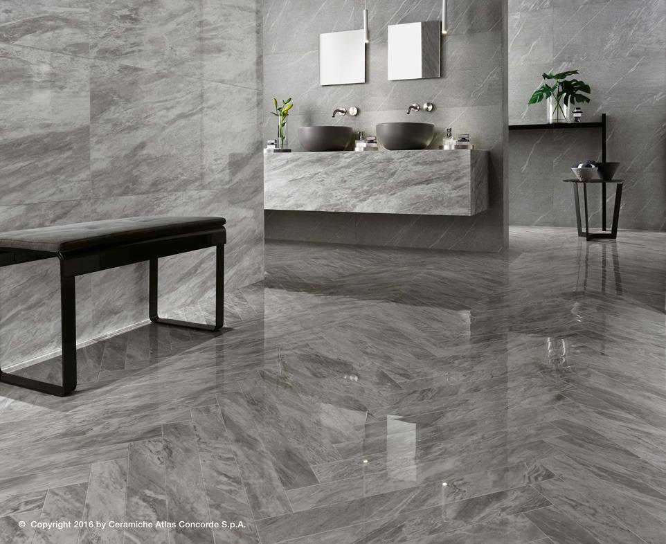 Pavimenti e rivestimenti effetto marmo Marvel Stone - Bardiglio/Cardoso