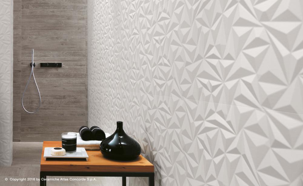 Rivestimento 3D Wall Design Angle White