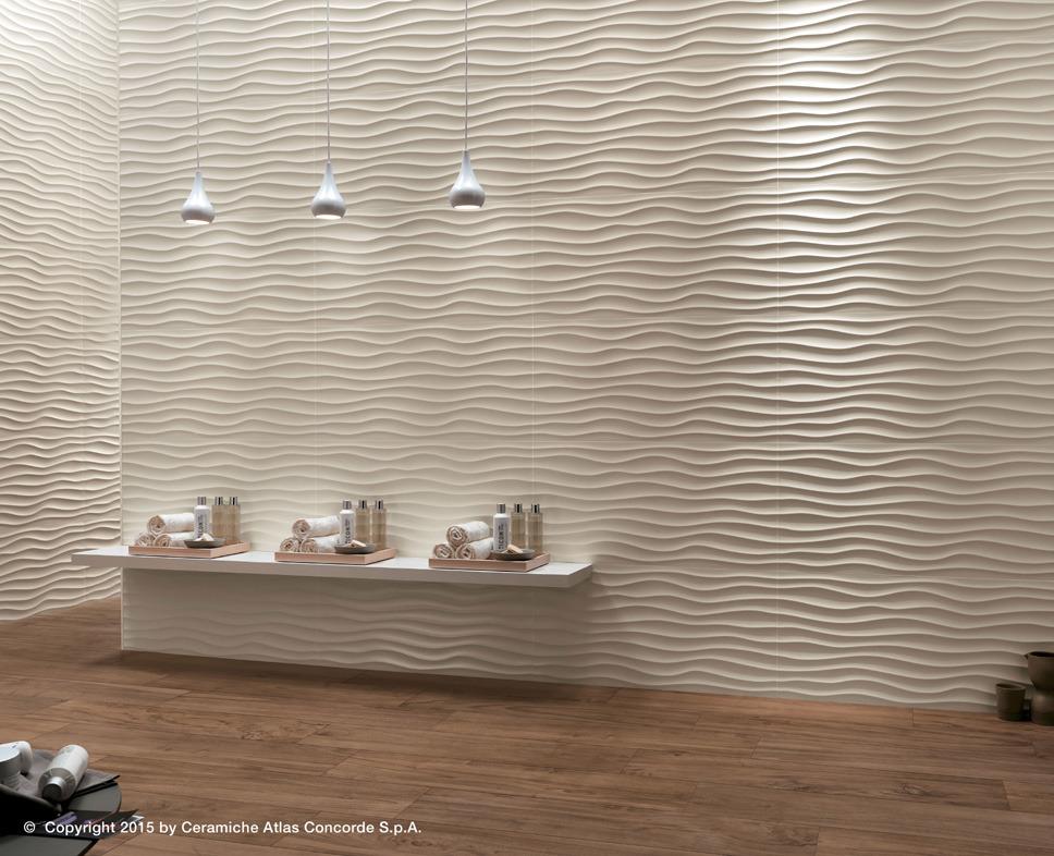 Rivestimento ceramico 3D Wall Design Dune