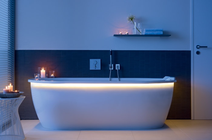 Vasca da bagno con illuminazione LED Darling New