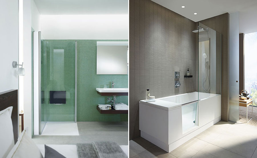 Cabina doccia OpenSpace B - Vasca doccia combinate Shower + Bath