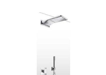 Composizione doccia: soffione multifunzione con kit doccia e miscelatore AD26