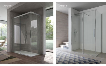 Disenia by IDEAGROUP presenta le cabine doccia Focus e Omega e il piatto doccia Catino