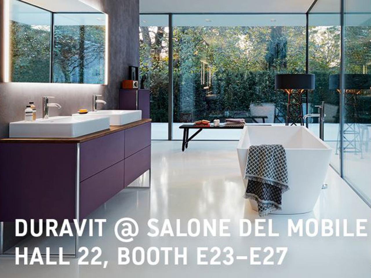 Duravit al Salone del Mobile di Milano 2018. Tante le novità anche in showroom: scopri il bagno del futuro!