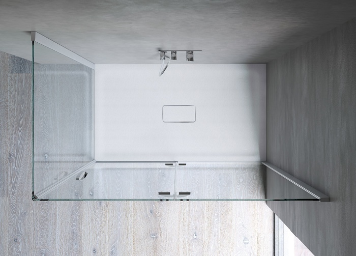 Funzionalità e design moderno: è Catino, il nuovo piatto doccia presentato da Disenia