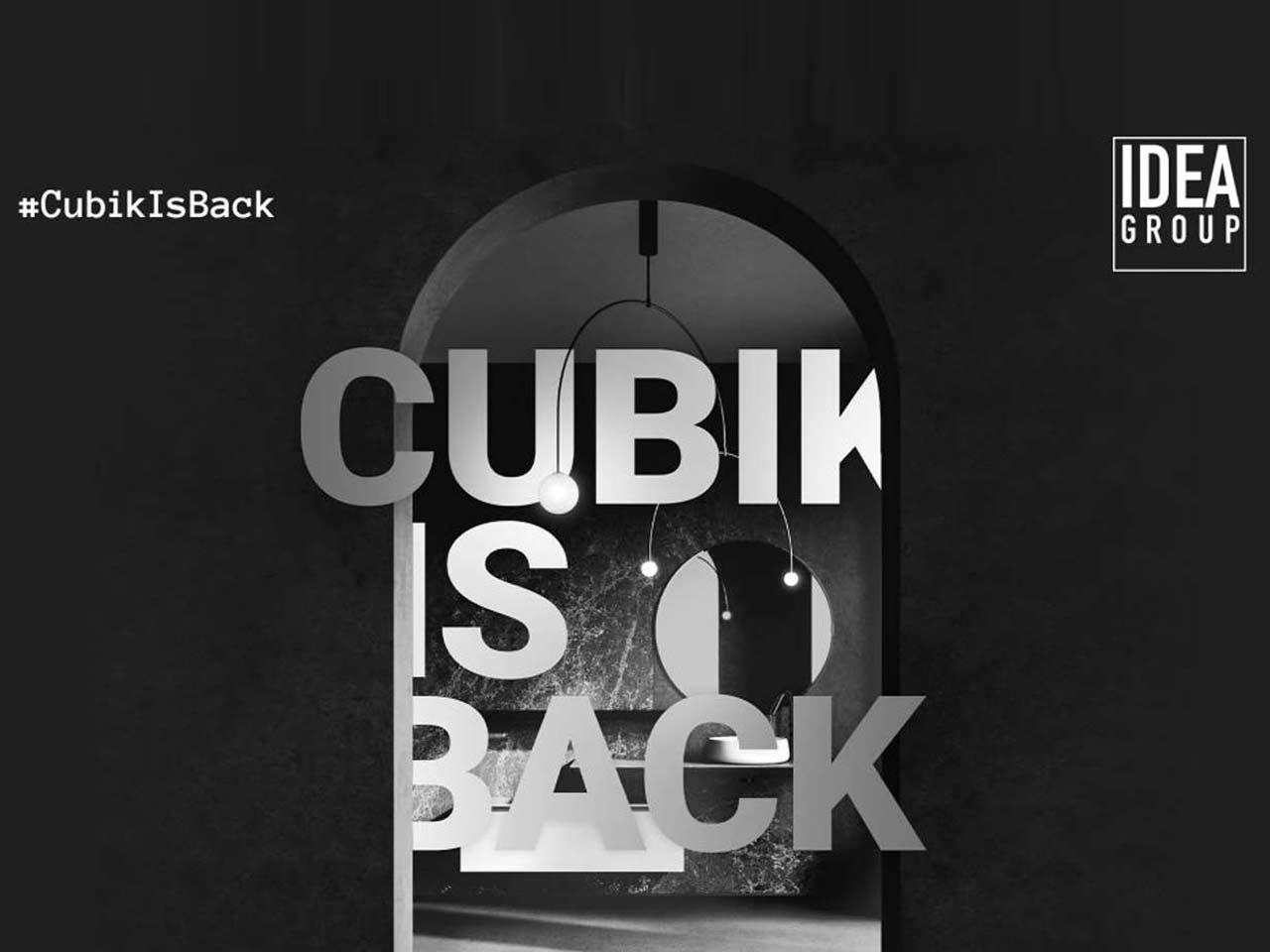 IDEAGROUP a Cersaie 2019 con #CubikIsBack e tante novità per il bagno