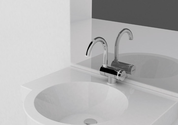 MyRing è la nuova proposta di rubinetteria da bagno presentata da Giulini