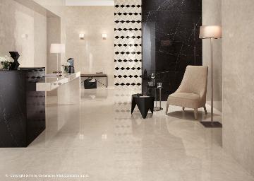 Pavimenti e rivestimenti effetto marmo Marvel Stone - Cream/Marquina
