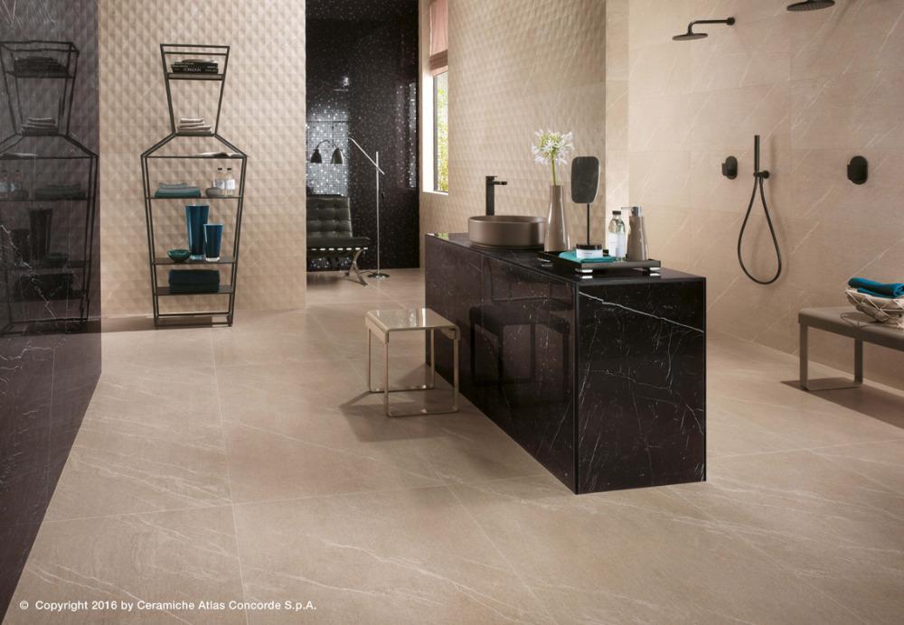 Pavimenti e rivestimenti effetto marmo Marvel Stone - Beige/Marquina
