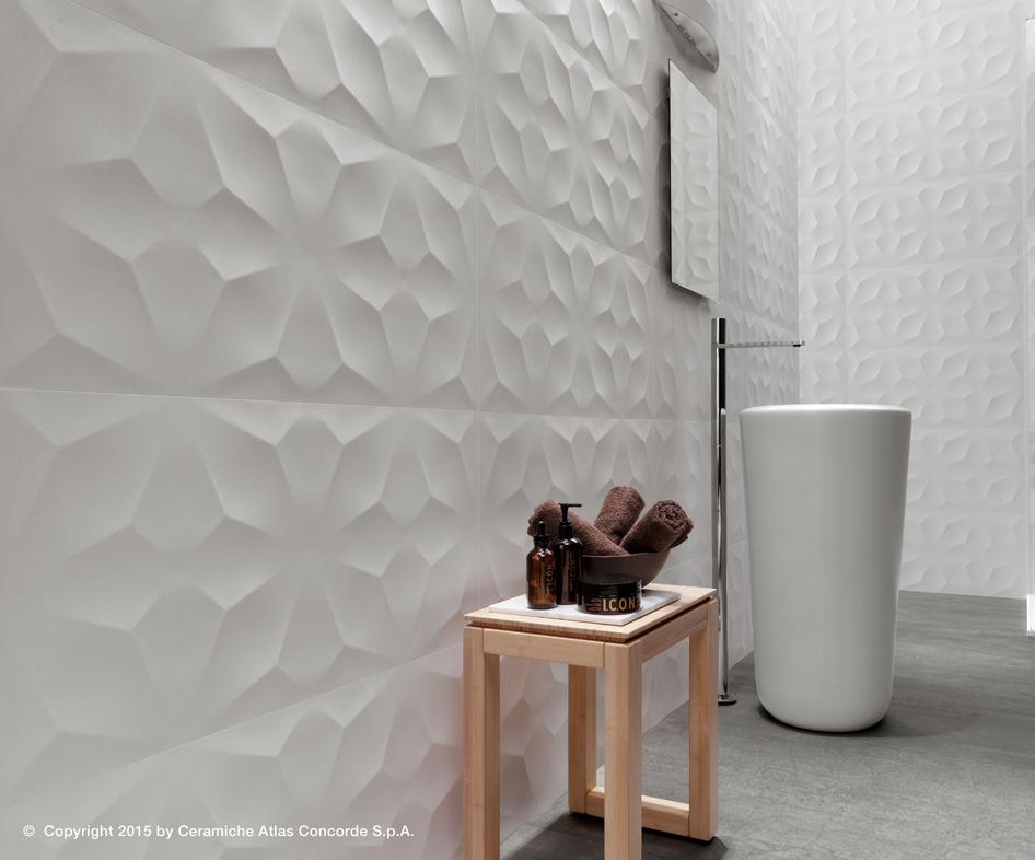 Rivestimento ceramico 3D Wall Design Diamond