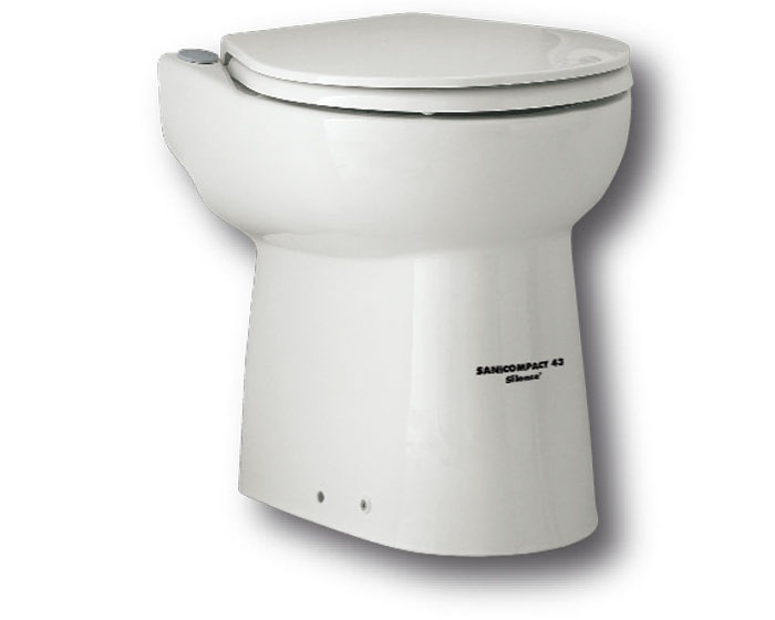 SANICOMPACT 43 SILENCE - WC con trituratore integrato
