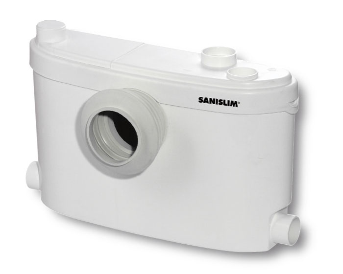 SANISLIM - trituratore extrasottile per wc - lavabo - doccia -bidet